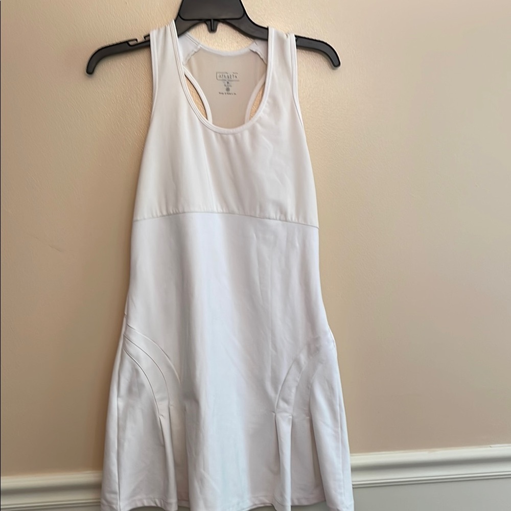 Athleta Ivory Mesh Racerback Tank vintage Athleta